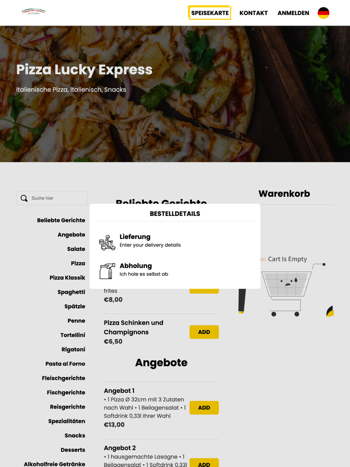 Pizza Lucky Express