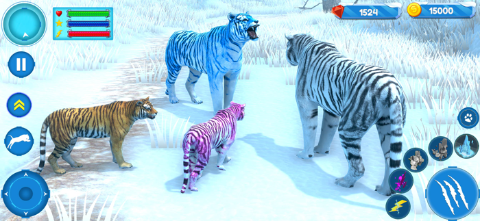 White Tiger Family Simulator