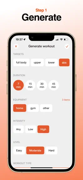 Game screenshot WOD generator: daily exercise apk