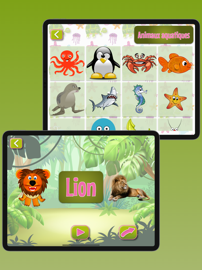 Animal Names - French