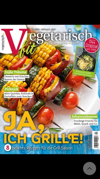 Vegetarisch fit Screenshot