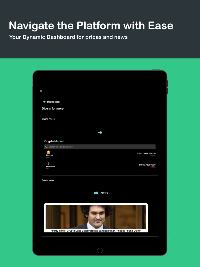 Fluid Track Bitcoin and Crypto