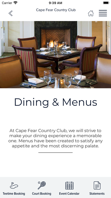 Cape Fear Country Club Screenshot