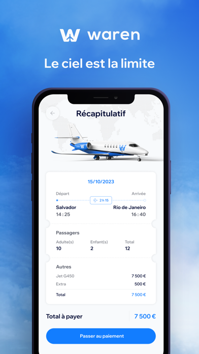 Waren Flight Screenshot