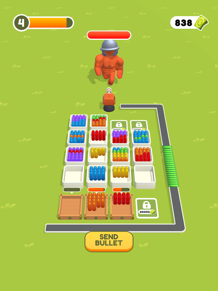 Bullet Sort - Sorting Puzzle