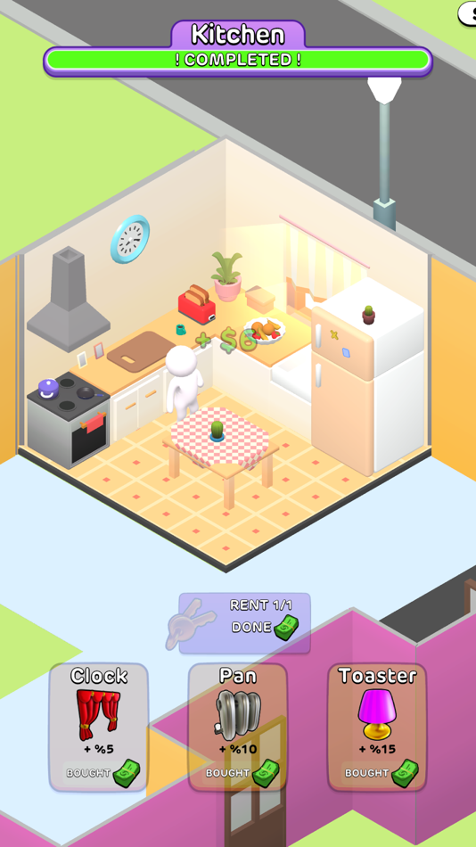 #6. Idle House Clicker (iOS) 由: Ezgi Evrensel