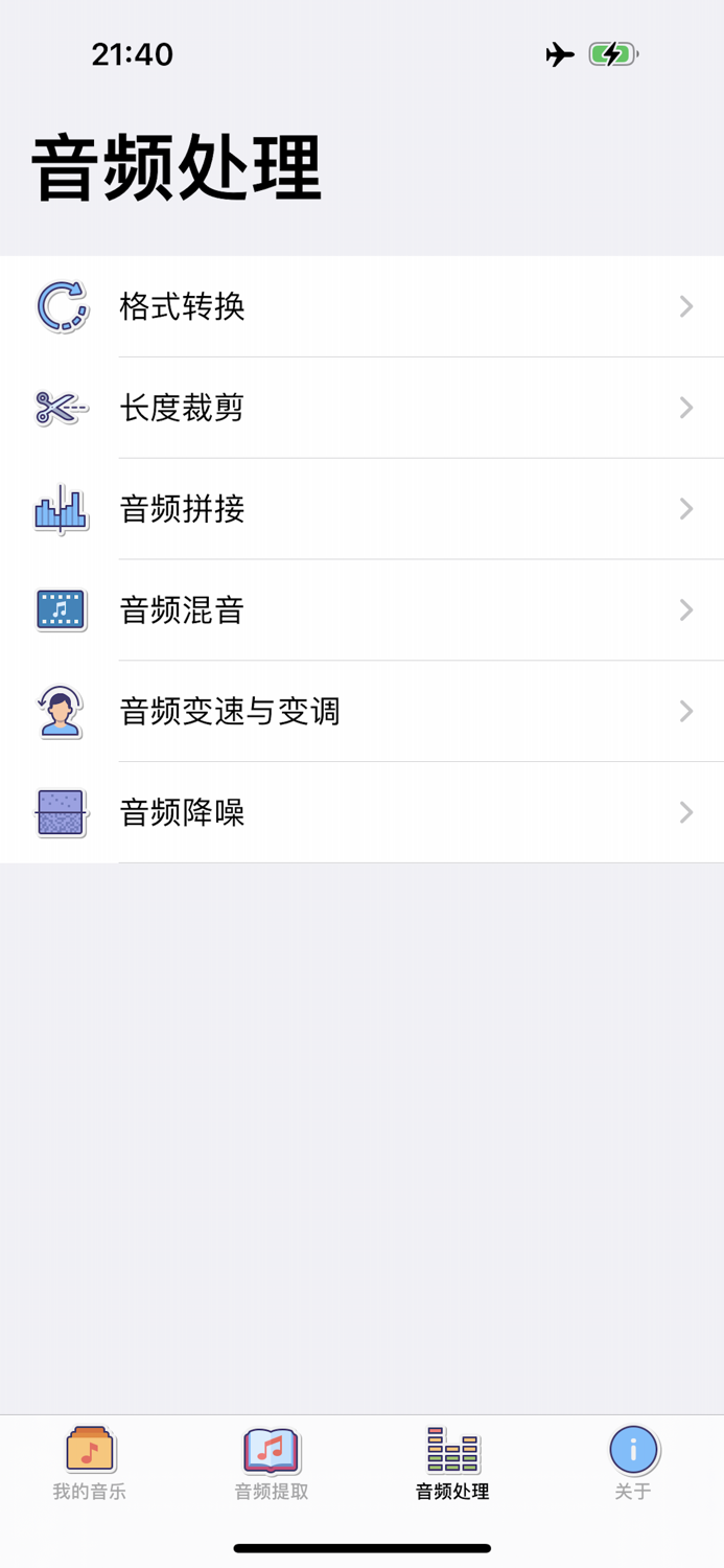 音频剪辑 - 音频提取器和音频转换器