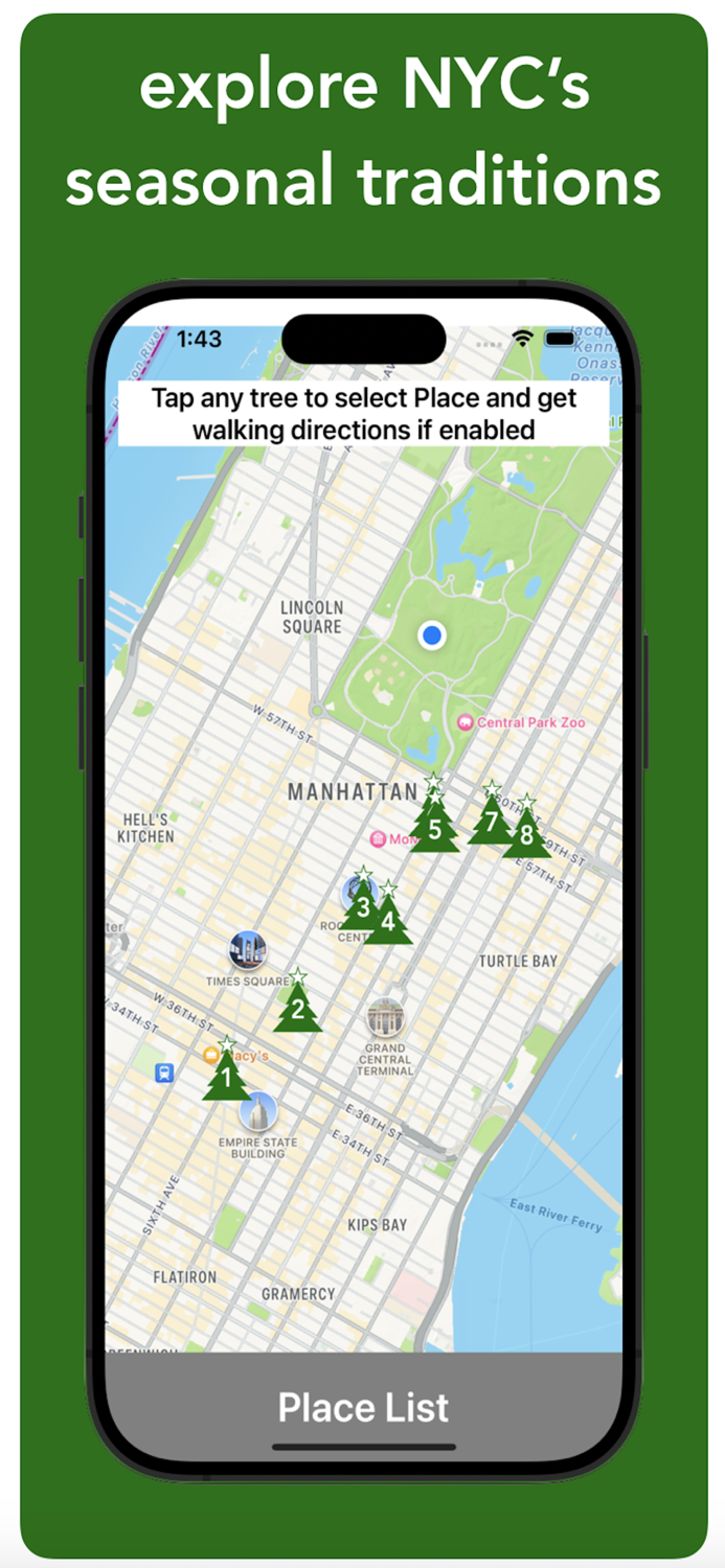 PlaceChase ChristmasWindows