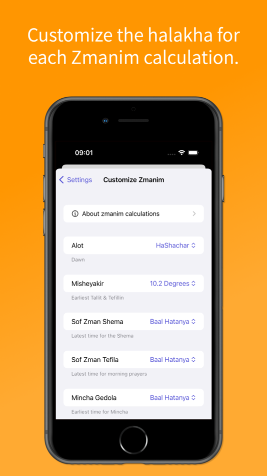 #3. Zmanim Pro (iOS) 由: Saadia Carbis