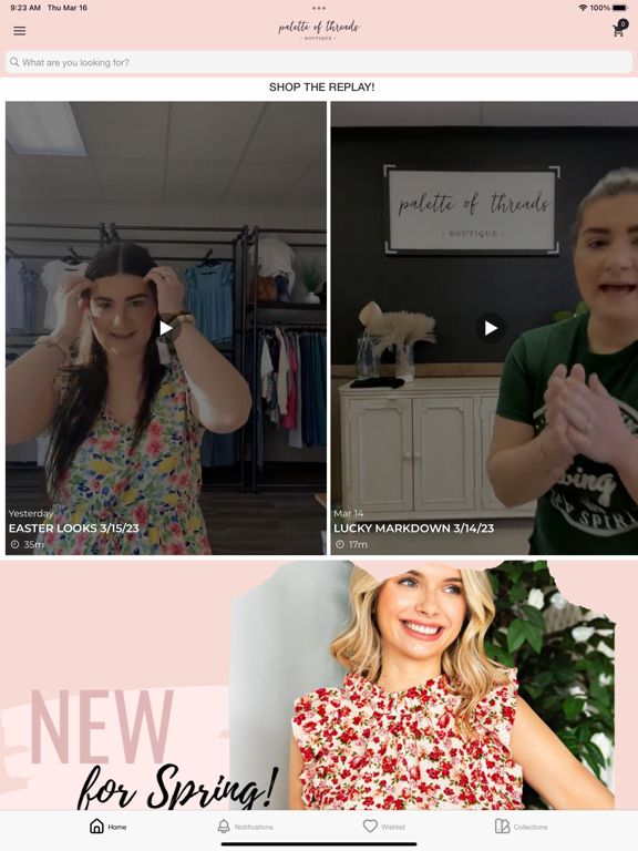 Screenshot #4 pour Palette of Threads Boutique