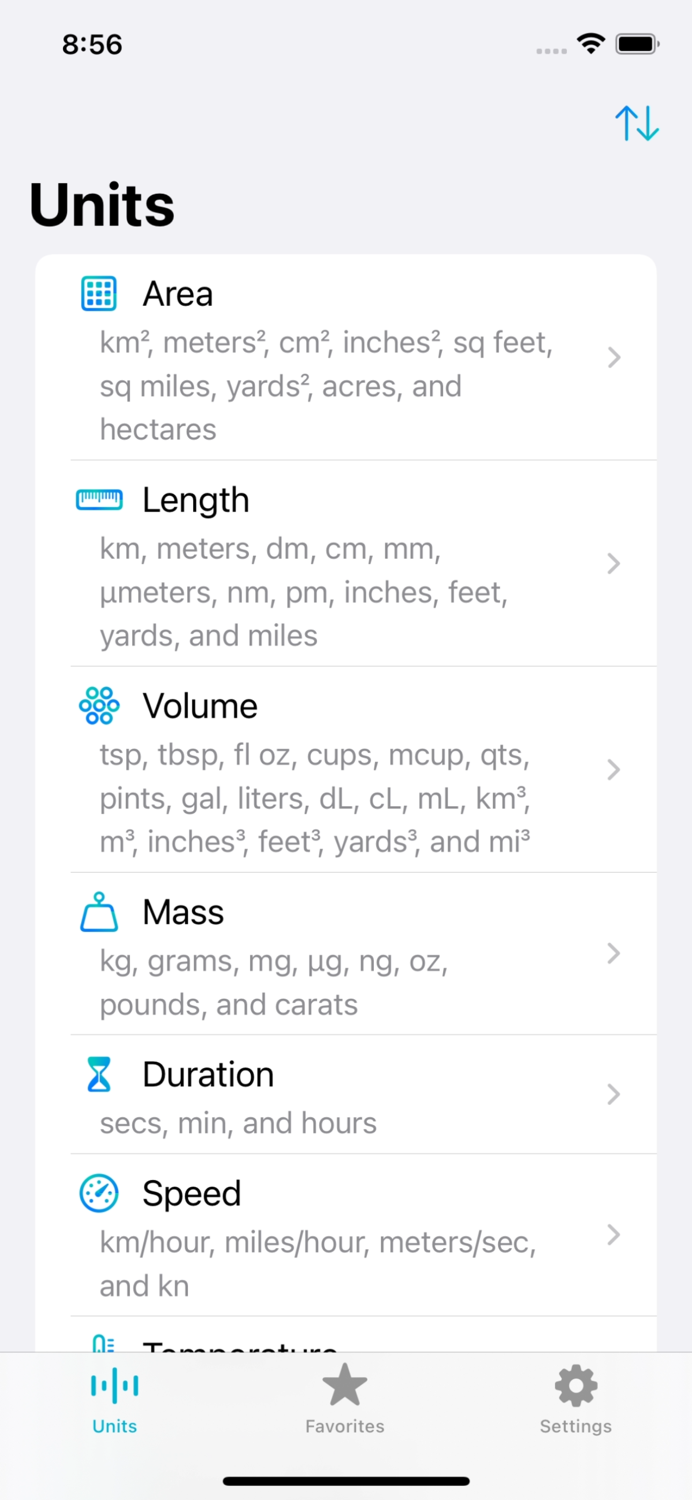 Unitify - Unit Conversion