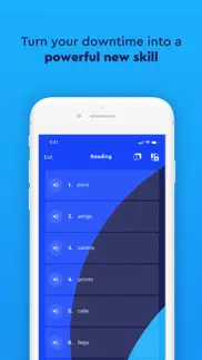 pimsleur: language learning iphone screenshot 4