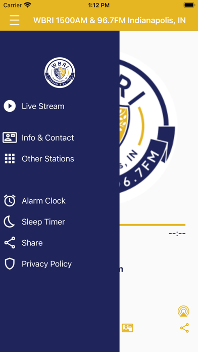 WASG AM540 & FM106.1 Radio Screenshot