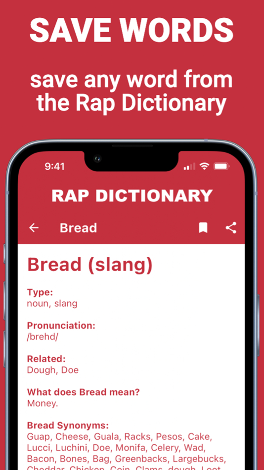 #3. Rap Dictionary+ (iOS) Podle: DailyRapFacts, LLC.