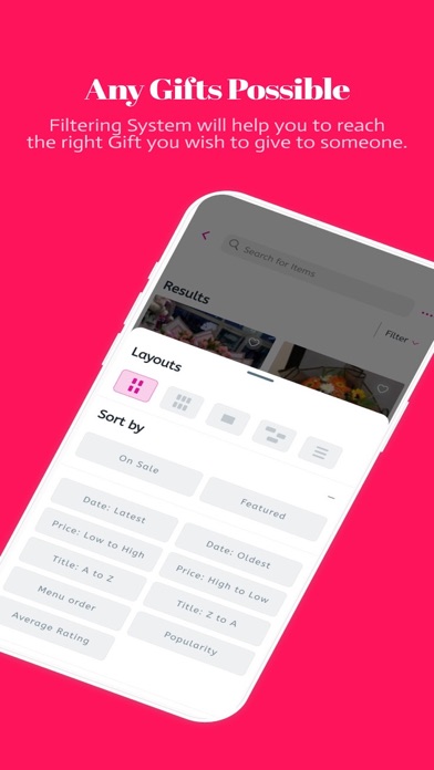 Giftbag App Screenshot