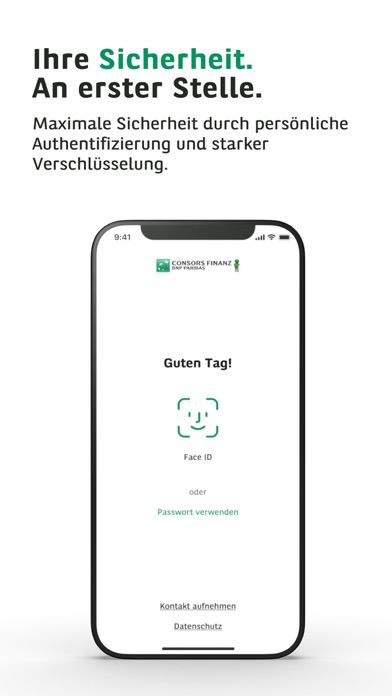 Consors Finanz Mobile Banking Screenshot