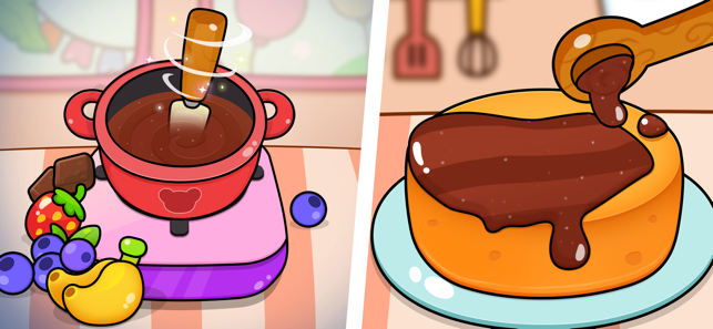 ‎Cake Maker Piggy Panda Screenshot