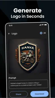 ai logo maker logo generator iphone screenshot 2