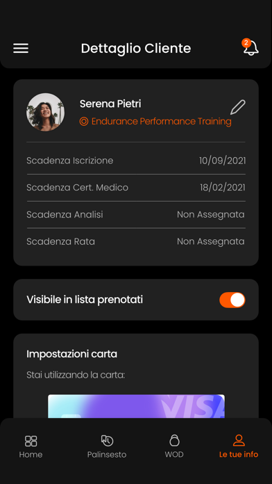 Endurance Performance Training Screenshot