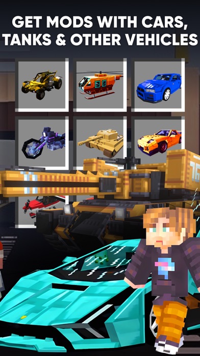 Cars Mods for Minecraft PE Screenshot