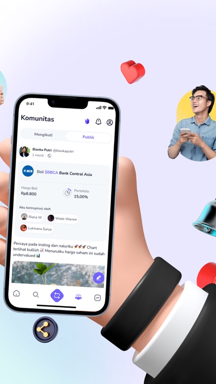 Bebas - Social Investing App