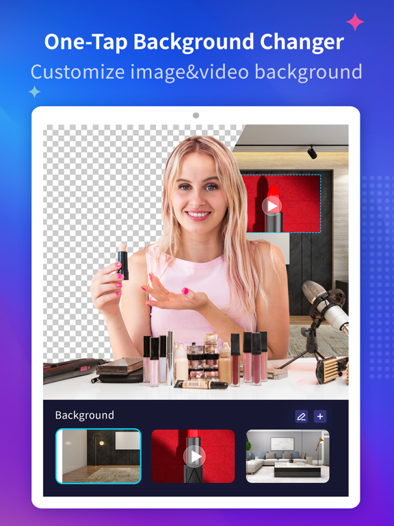 Casttingo-Chroma Key for Live