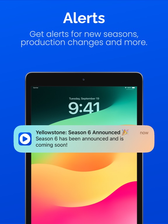 Discover Streaming Originals iPad screenshot 5 - Entertainment app