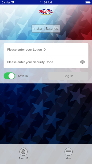 Mid-Tex Federal Credit Union Screenshot