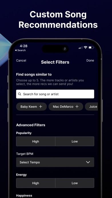 Recs.ai Screenshot 2 - AppWisp.com Recs.ai Screenshot 2 - AppWisp.com
