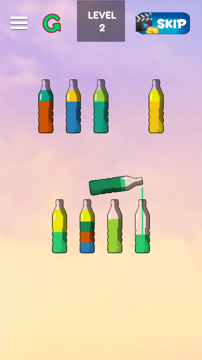 Chemical Sort Color Puzzle