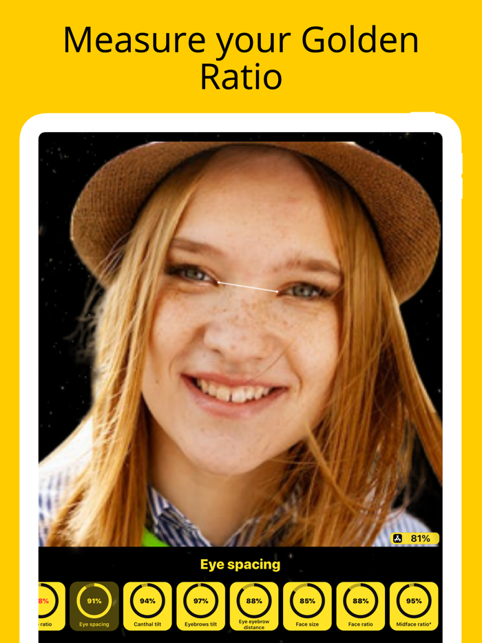 Golden Ratio Face - Miroir