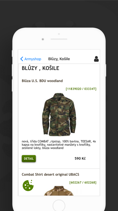 Armyshop Screenshot