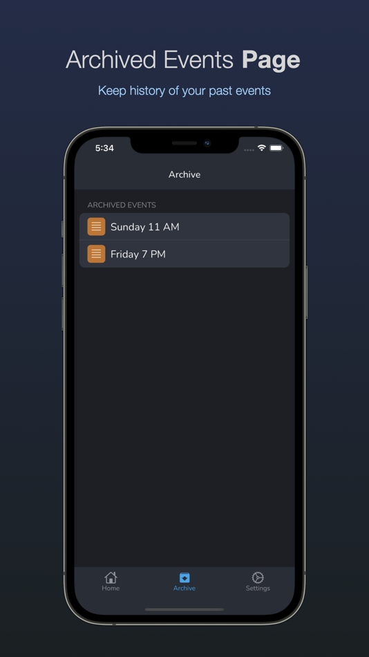 #6. Event Flow Manager (iOS) Podle: StarwayApps LLC