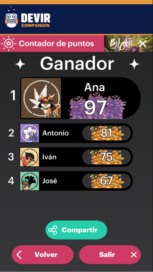 #2. Devir Companion (iOS) De: Devir Iberia S.L.