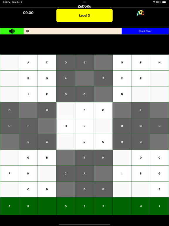 ZuDoKu iPad app afbeelding 5