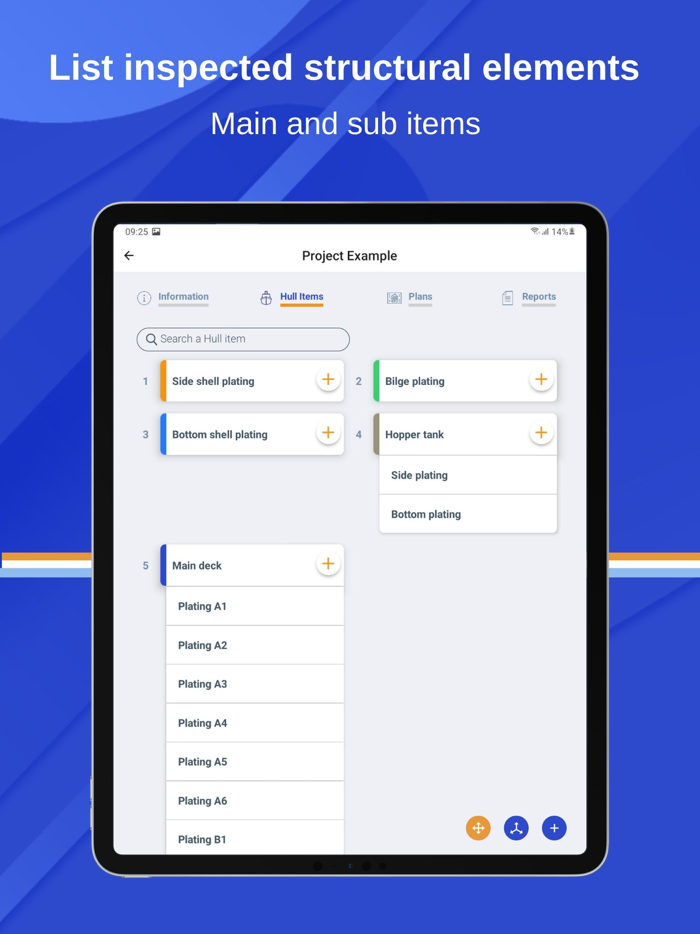 UTM Reporting marine survey