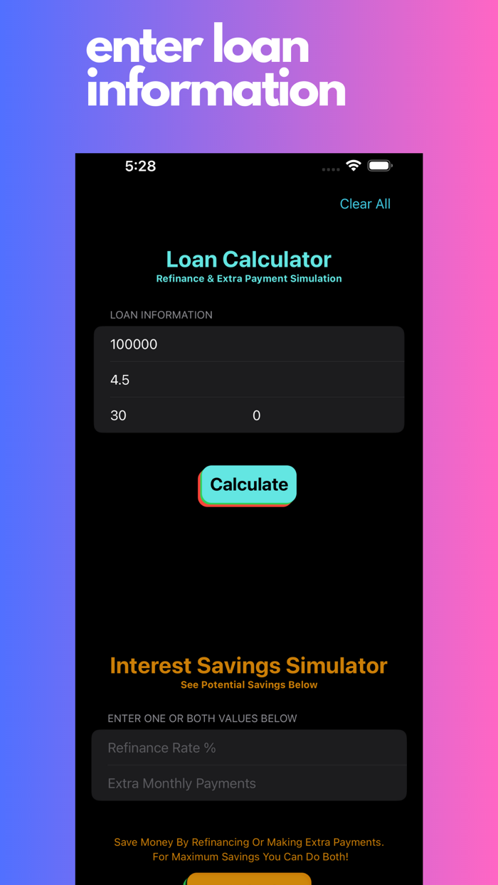 Mortgage Refinance Calculator