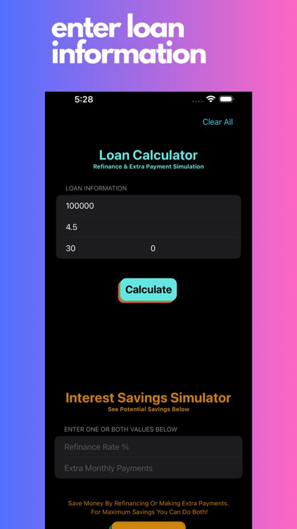 Mortgage Refinance Calculator