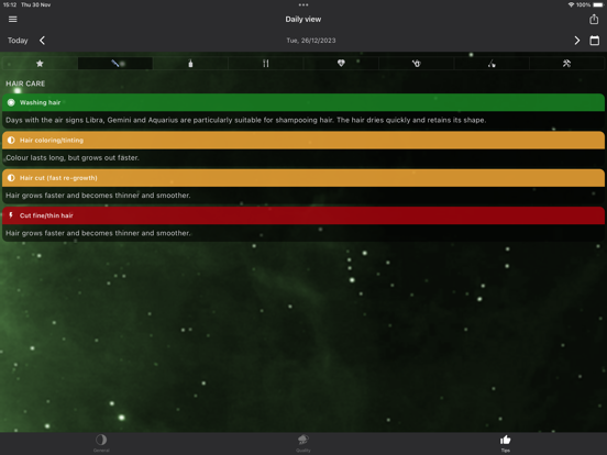 Screenshot #6 pour MoonWorx Lunar Calendar