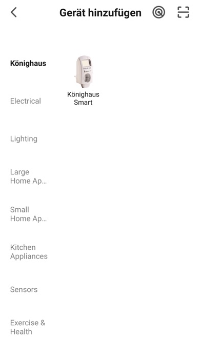 Könighaus Smart Home Screenshot