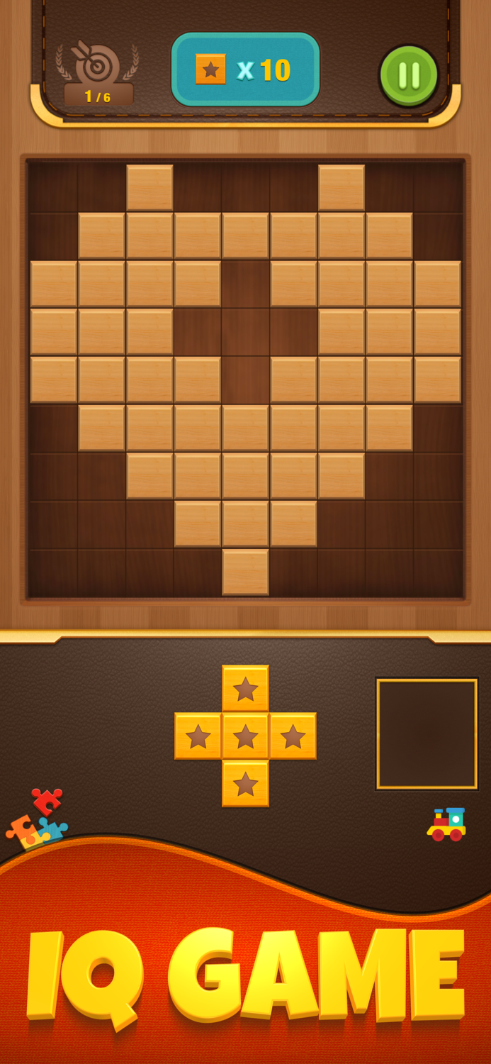 Block Puzzle Plus Wooden Cubes