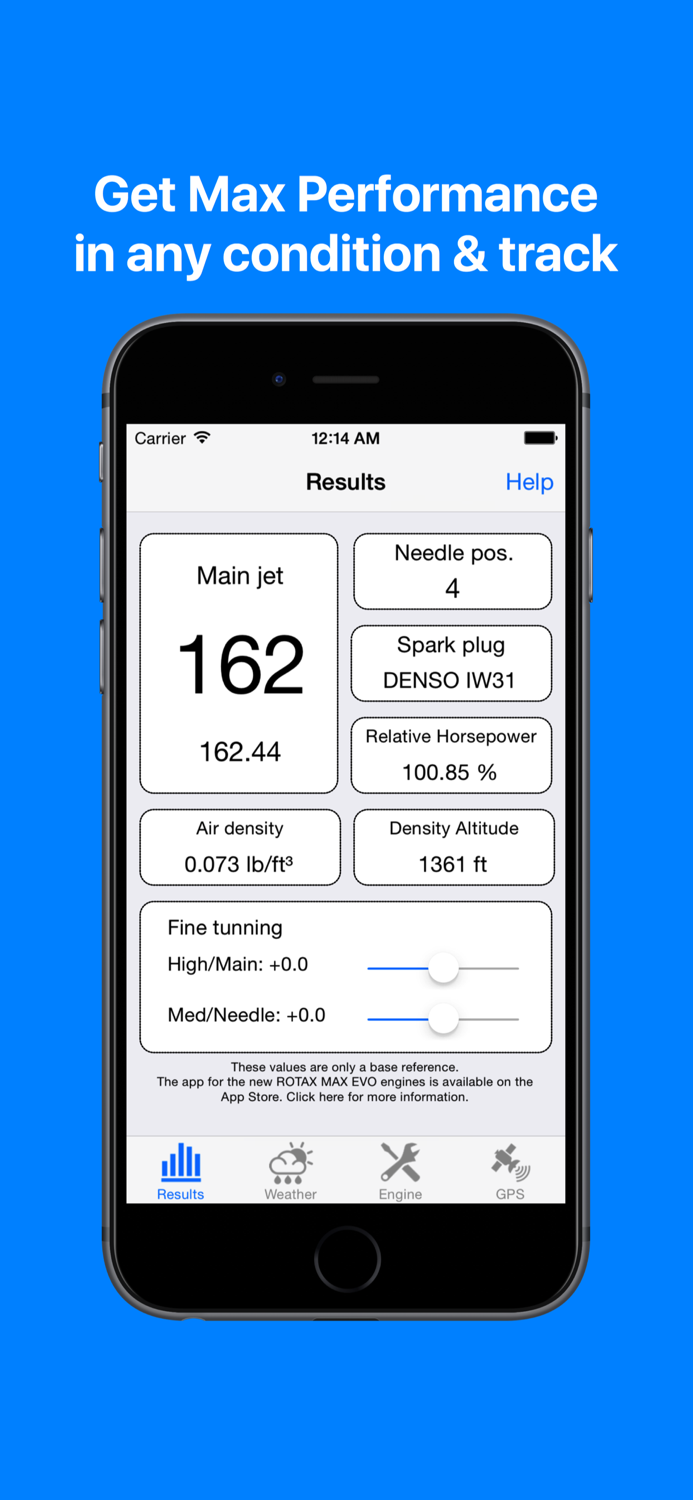 Jetting Max Kart for Rotax Max
