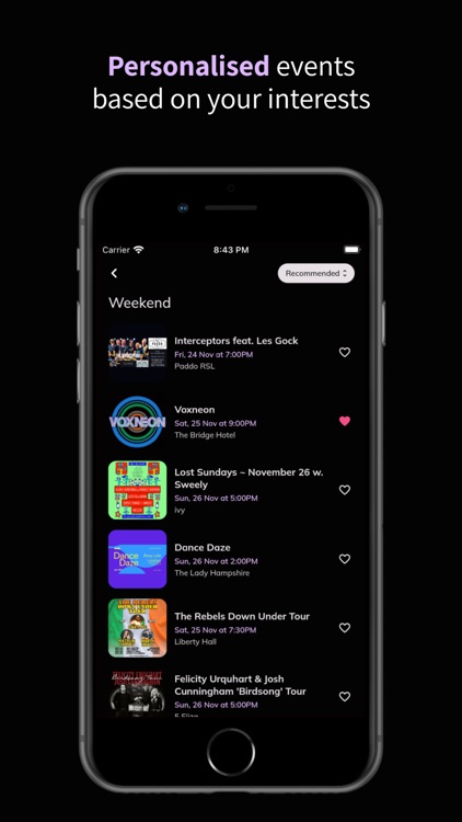 MOOJ - find local events screenshot-3