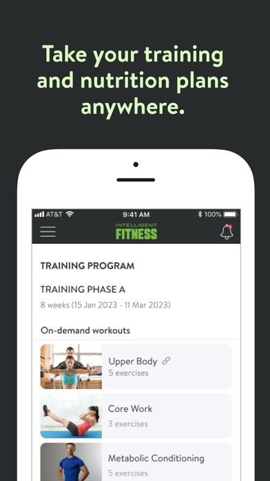 Intelligent Fitness Screenshot