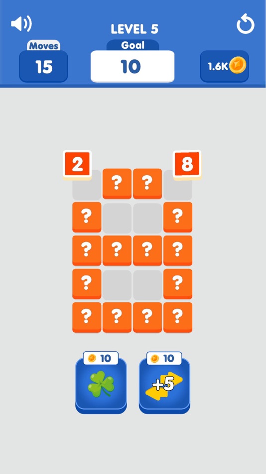 #2. Tens - Number Puzzle (iOS) By: Virtual Projects Oyun Yazilim Ve Teknoloji