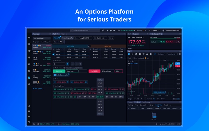 webull: advanced trading iphone screenshot 2