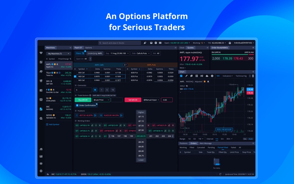 #2. Webull: Advanced Trading (macOS) 由: Webull Technologies Limited