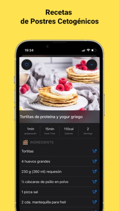 Recetas keto - low carb DIET Screenshot