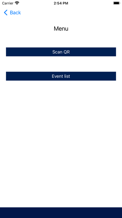 keyEvents Screenshot