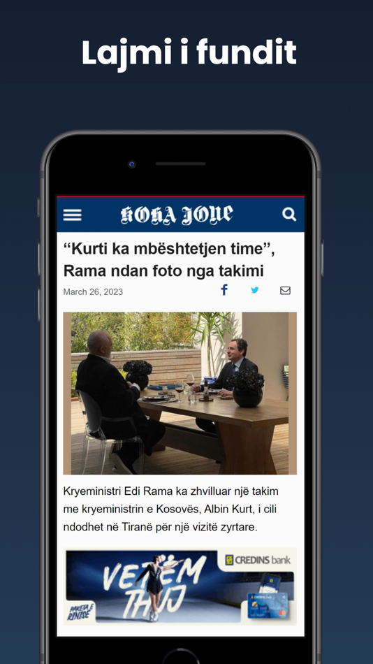 Gazeta Koha Jone - 1.0 - (iOS)
